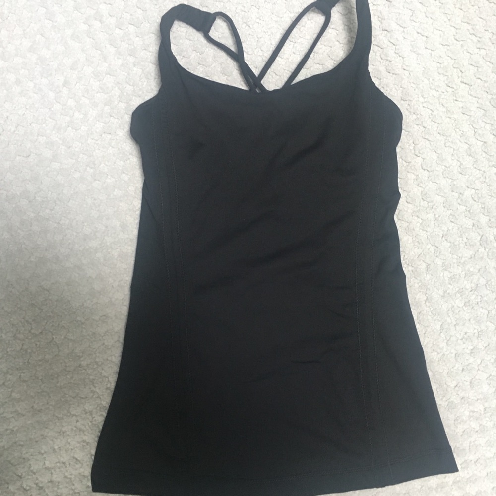 Black Lululemon Free to Be Tank - Size 2
